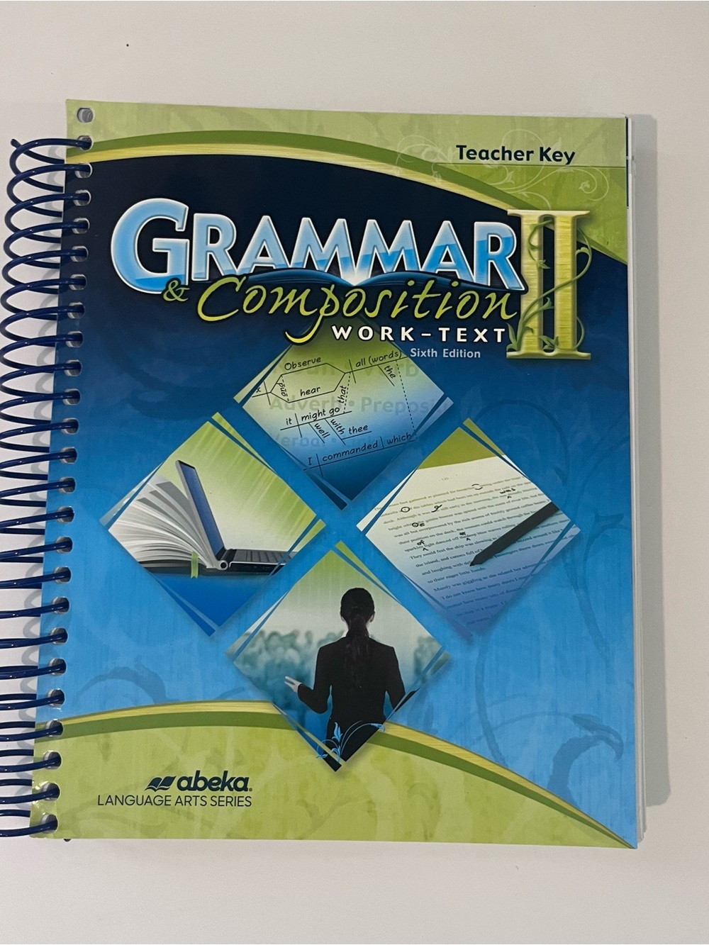 Abeka Grammar & Composition II Teacher Key 8th grade